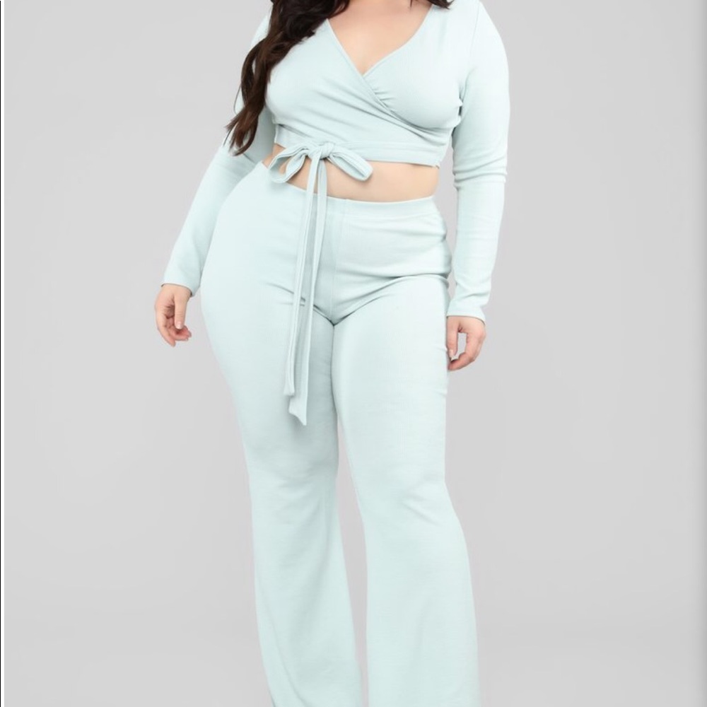 2 piece sky blue 1x SET